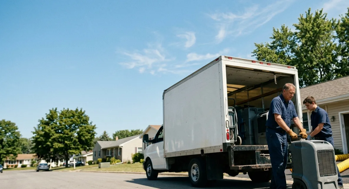Water Damage Cleanup in Oakland City, IN near me